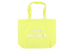 Mads Nørgaard Athene Tote Bag Lime/silver